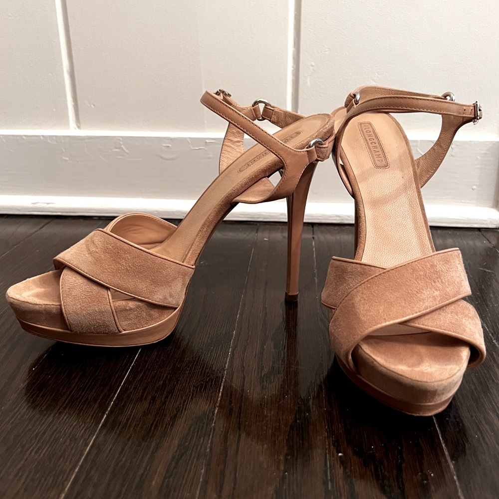 Longchamp Stiletto Sandals
